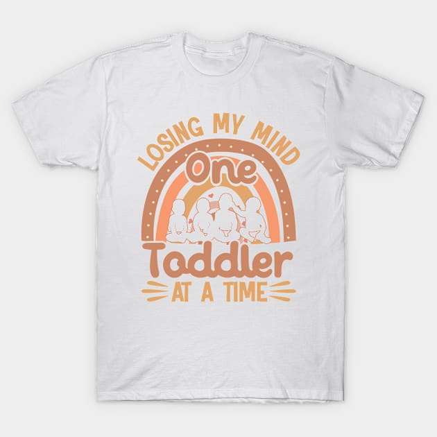 Childcare Losing My Mind Daycare Teacher T-Shirt by Toeffishirts